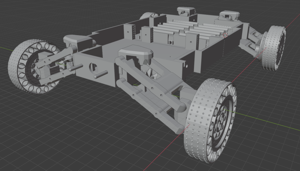 3D printable RC-Car