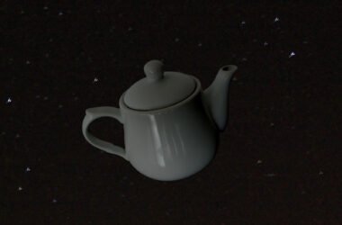 Teapot in space