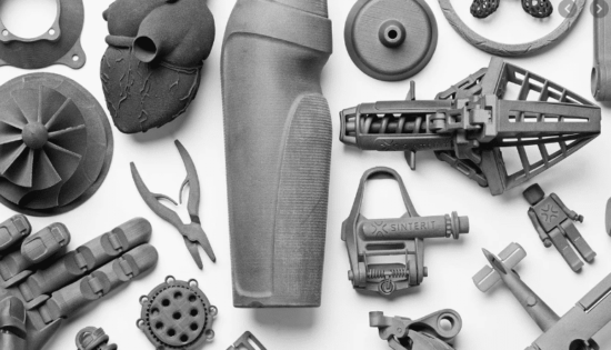 SLS 3D Printув objects